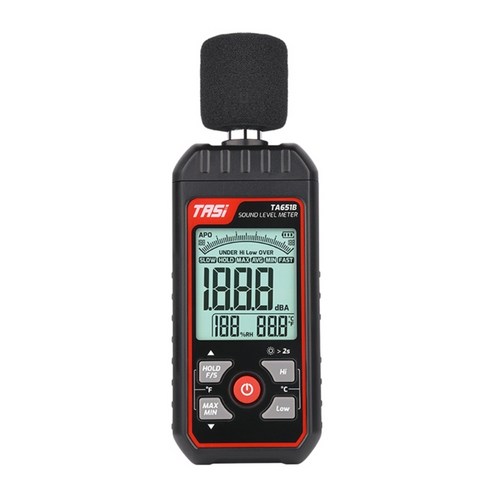 가정용 음향 레벨 측정기 핸드헬드 데시벨 측정기 소노메트로스 소음 레벨 측정기, 02 TA651B