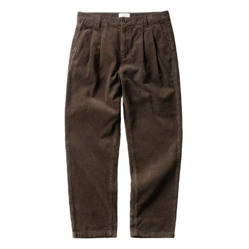 솔티앤스웨티 - [솔티] Tura Corduroy Washed Trousers (Brown)