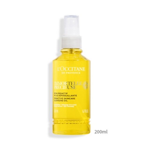록시땅 이모르뗄 프레셔스 프로액티브 스킨케어 클렌징 오일 200ml, 1개