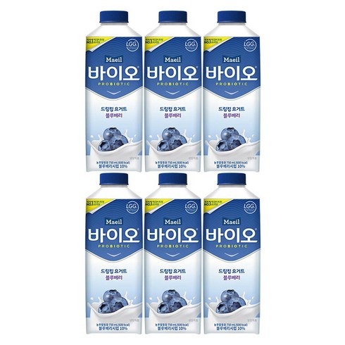 매일 바이오 드링킹 블루베리 750ml 6개