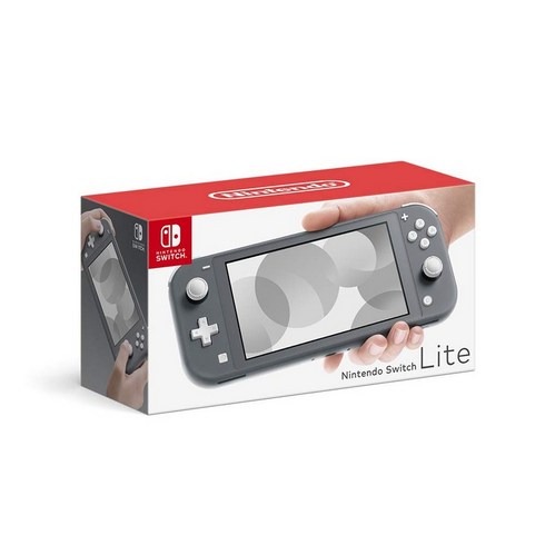 닌텐도스위치라이트그레이 - Nintendo Switch Lite 그레이, 1개, 단일옵션