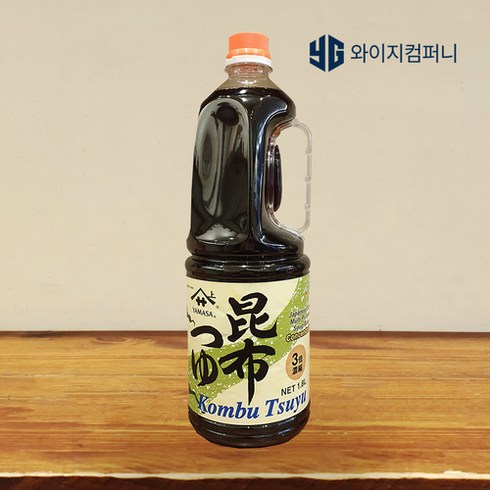 태바시다시마초 - 야마사 다시마간장 1.8L 1800ml 콘부 쇼유 모밀 소바 대용량 국내배송 정식수입, 1개