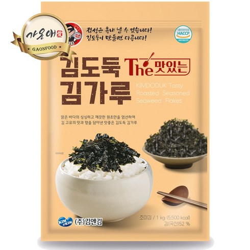 김앤김 김도둑 The맛있는 김가루, 1kg, 1개