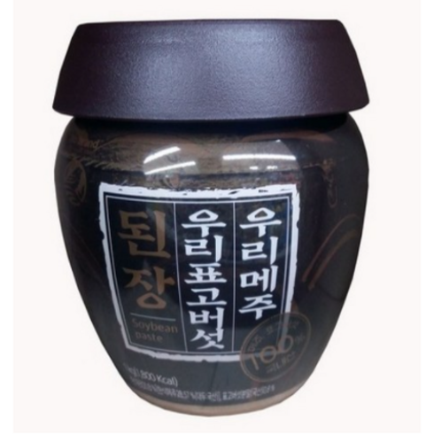 [lesventes] 노브랜드 된장 우리표고버섯 우리메주 1kg, 1개