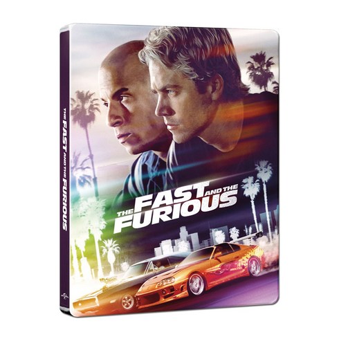 [Blu-Ray] 분노의 질주 4K UHD+BD [20주년 기념] [스틸북 한정판] [THE FAST AND THE FURIOUS]