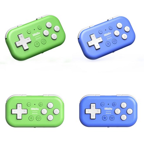 8BitDo 게임패드 마이크로 블루투스 컨트롤러 16키 NS Micro 게임패드, 1개, 블루