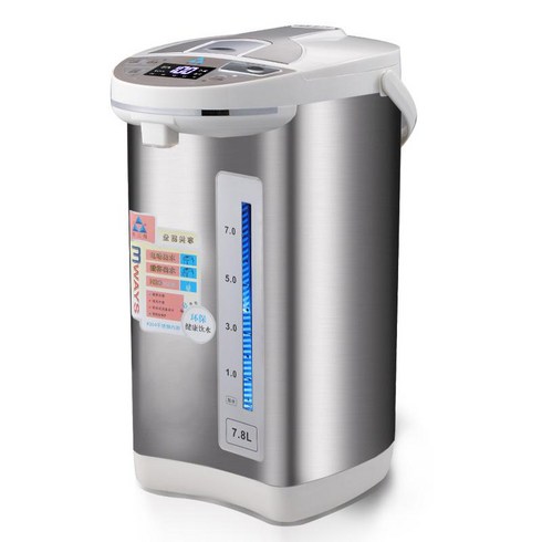 2023년 가성비 최고 출수형포트기 - 자동 출수 분유포트 출수형 5단계 절연, 단일사이즈, 은그레이