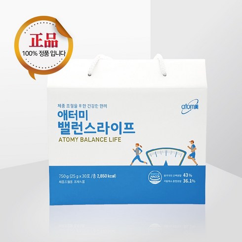 애터미 밸런스라이프 체중조절 25g x 30포, 5개