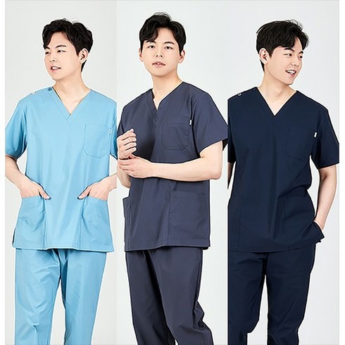 INS 수술복 IS01 스크럽복 수술복세트 물리치료사복 수술가운 실험복 병원복 애견미용사