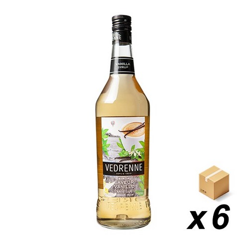 베드렌 바닐라 시럽 1000ml 6개(BOX)