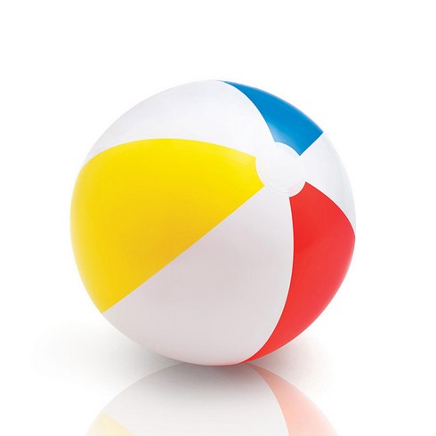 2023년 가성비 최고 비치볼 - 구스터프 2중마개 원형 비치볼 대형, 51cm, 혼합색상