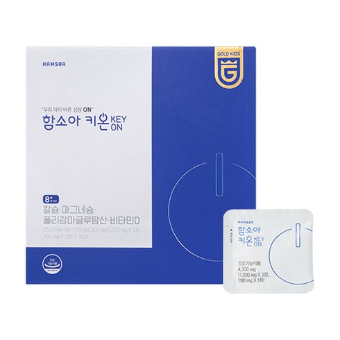 함소아 어린이 바른성장 키온, 120정, 129g, 1개