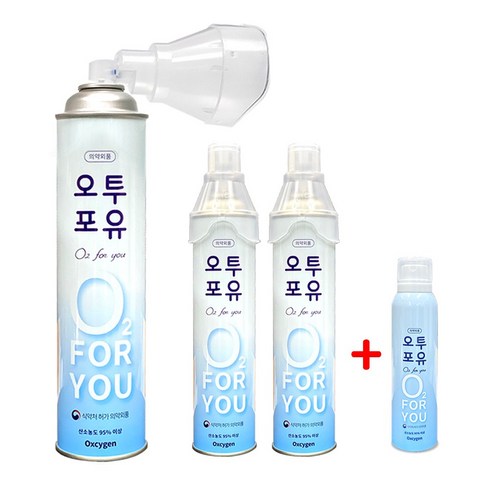 오투포유 휴대용 산소캔 816ml 3p + 220ml 세트, 1세트
