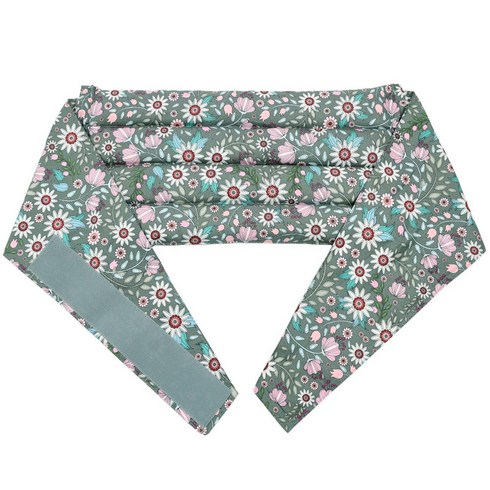 애슬라 허브 복부 허리 찜질팩 고급형 모던플라워 ZH-W2, 1개