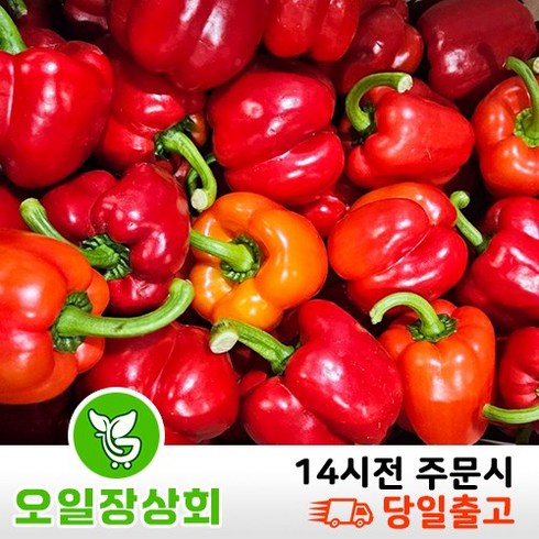 ( 오 일 장 상 회 )국내산 파프리카 빨강 노랑 혼합 못난이파프리카 1kg 5kg, 1개, 혼합B품(5kg내외)