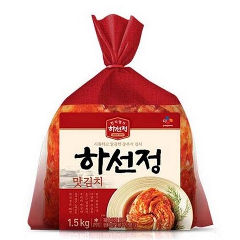 하선정김치 - (냉장)하선정 맛김치1.5kg, 1개, 1.5kg