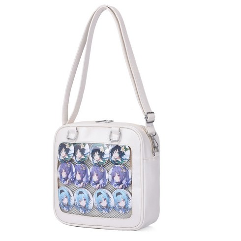 3WAY 이타백 데코백 숄더 크로스 투명 인형 가방 백팩