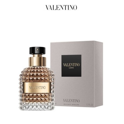 발렌티노 우모 우오모 오드뚜왈렛 VALENTINO UOMO (프랑스 직배송), 50ML, 1개