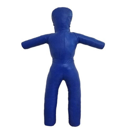어린이 레슬링 주짓수 훈련용 더미 인형 유도인형 주짓수더미 사람모양, 120cm 블루 내마모성 PU 커버 만