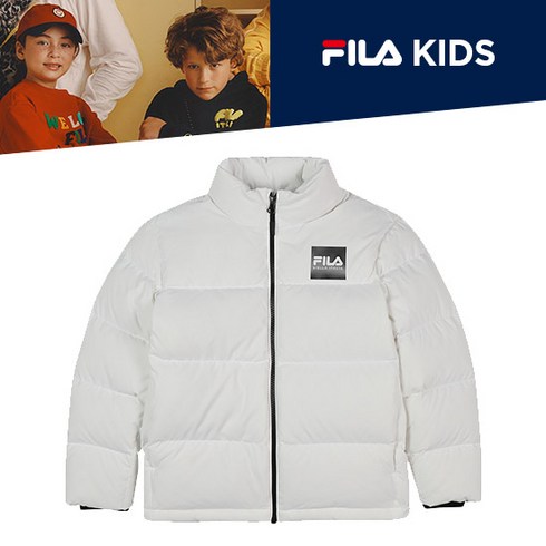[FILA] 키즈 휠라 큐브 다운 FK2DJC4102X_OWH
