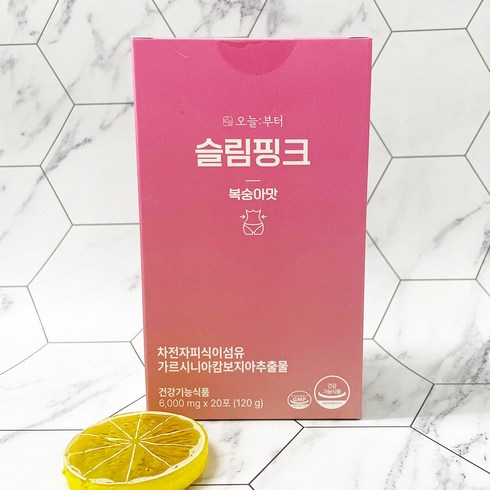 오늘부터 슬림핑크 복숭아맛 6000mg x 20포 in