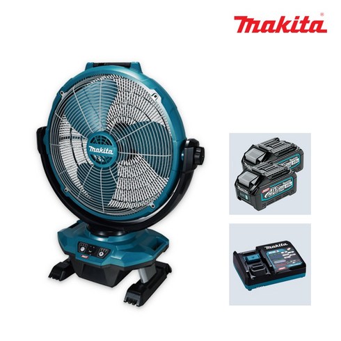 2024년 가성비 최고 cf003g - 마끼다 CF003GM201 40Vmax 4.0Ah 충전무선선풍기 450mm