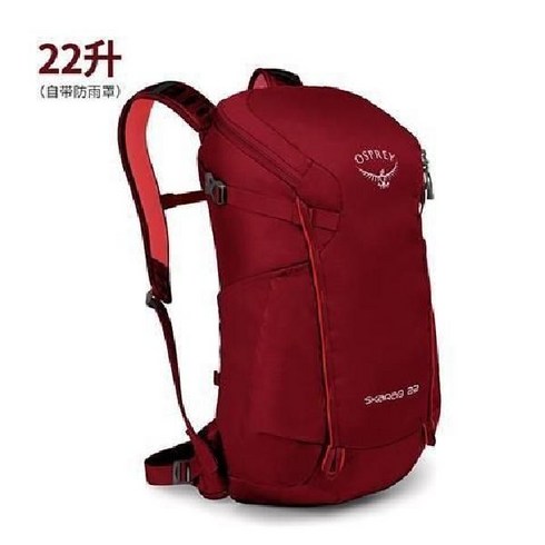 프로 등산가방 키티호크 아웃도어 30L 트레킹 등산배낭, 레드 22L