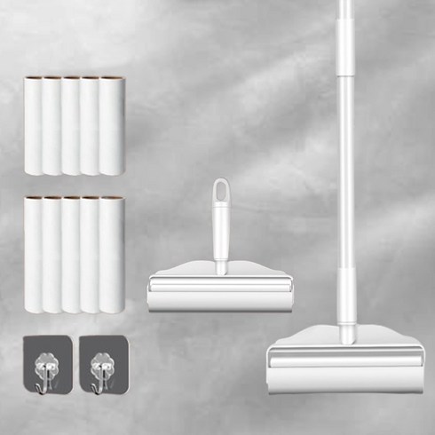 일담 테이프클리너 돌돌이 찍찍이 사선컷팅 테이프 길이조절, (16cm)+(24cm)+리필+보관고리2개, 1개