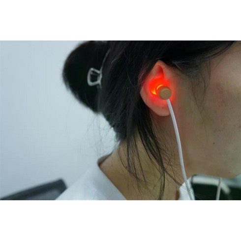 적외선 치료기 귀 염증 어지럼증 청력 개선 통증 완화 레이저 물리치료기, 1개, 1개