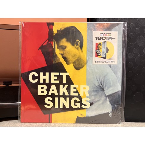 쳇베이커lp - Chet Baker (쳇 베이커) - Sing LP (옐로우 컬러반)