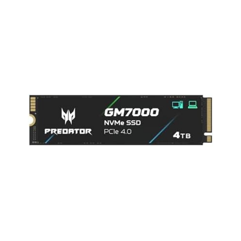 gm7000 - acer Predator GM7000 4TB M.2 SSD 2280 NVMe Gen4 Internal Gaming SSD Compatible with PS5 Up to 7400M, 상세참조