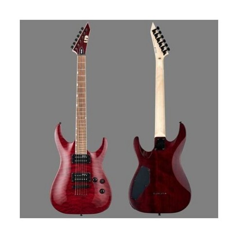 ESP 기타 LTD MH-200 일렉트릭 w/Quilted Maple Top - See Thru Black Cherry