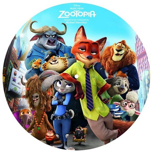 아도이lp - [LP] '주토피아' OST (Zootopia OST by Michael Giacchino) [픽쳐 디스크 LP]