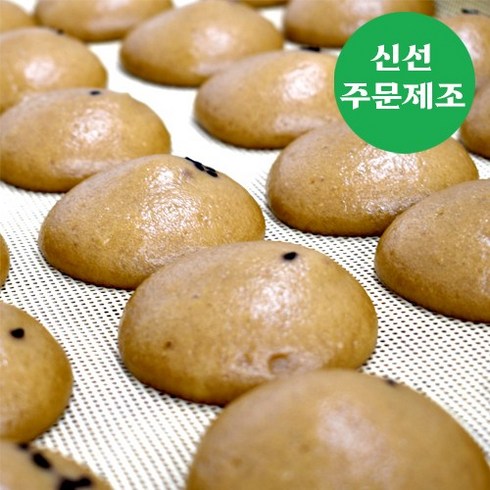 보리잔기지떡 총 60개 - '개별포장' 구쁨미쁨 보리 잔기지떡 1박스 1.5kg 50개, 잔기지떡 팥앙금 보리50개, 1개