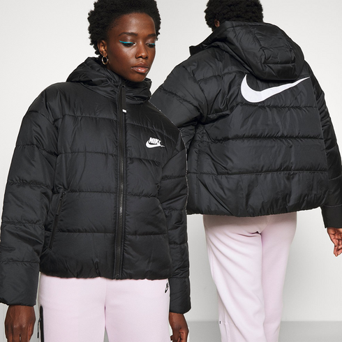 2023년 가성비 최고 나이키 여성 숏패딩 - 나이키 클래식 에센셜 숏 패딩 점퍼 블랙 여성