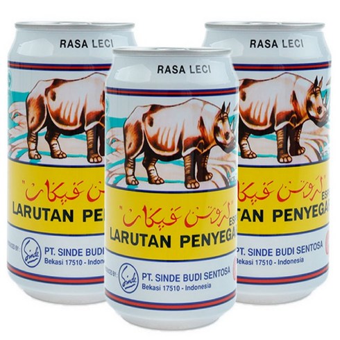 Larutan penyegar 320ml 라루딴 쁘녜가르 리치향 음료, 1개