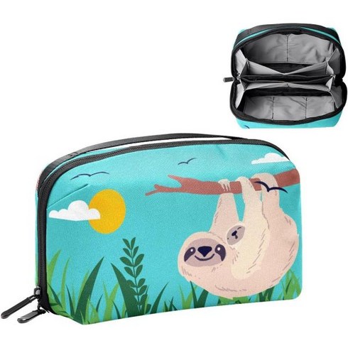 Generic Sea Octopus Funny Kraken Electronics Organizer 집으로 여행하기 코드 케이블 보관 가방 방수 마우스 USB SD 카드 하드 드, Multicolor 09