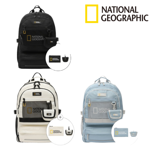 (국내매장판 A/S 가능) 내셔널지오그래픽 리플 백팩 N241ABG530