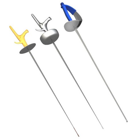 펜싱검 에페 훈련용 펜싱 칼 장비 선수용 사브르 입문용 트레이닝, B, 1개