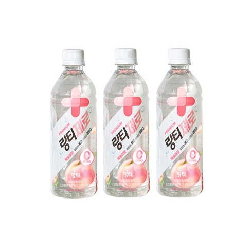 링티 - 링티 제로 복숭아 500ml 24개, 490ml