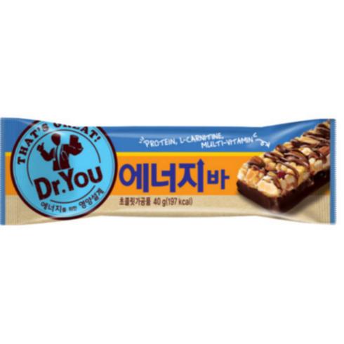 오리온 닥터유 에너지바, 40g, 28개