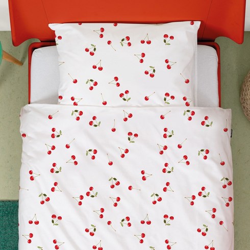 니스툴그로우 침구 스널크 이불커버 베개커버 S/SS 135x200 체리