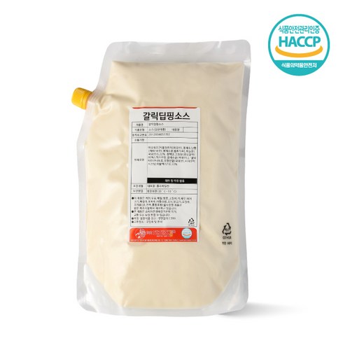 아이엠소스 갈릭디핑소스-2kg 피자 치킨 감튀 (당일발송), 2kg, 1개