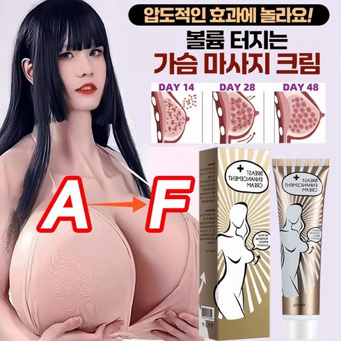 1+1/2+3 가슴크림 가슴확대 유방처진개선 미백 탄력 볼륨 가슴 마사지 크림, 1+1