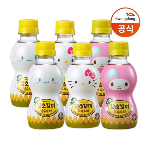 광동 꼬소꼬미 옥수수차 200ML 40입, 없음, 40개, 1개입