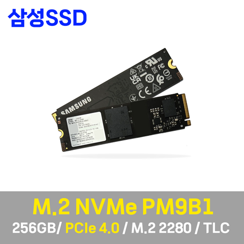 삼성전자 PM9B1 M.2 NVMe SSD 256GB 512GB (벌크), PM9B1 256GB