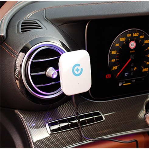 [공기청정 살균기]큐어클린 LED 공간살균기 차량용(CCL-C100), 화이트