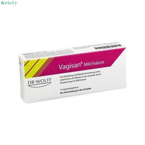 바기산 유산균 질정제 14정 Vagisan Milchsäure Vaginalzäpfchen 14st 1021727, 1개