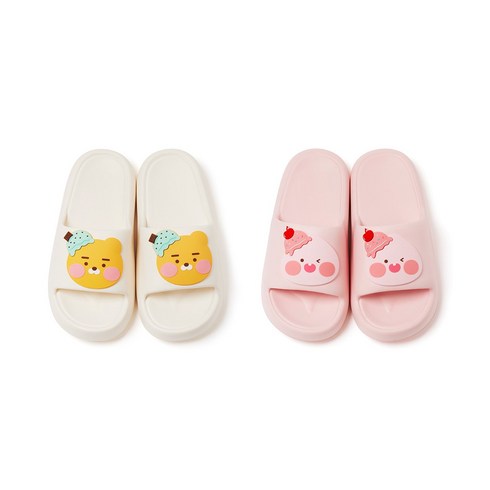카카오프렌즈 스위트베이비 말랑 슬리퍼_리틀라이언 리틀어피치