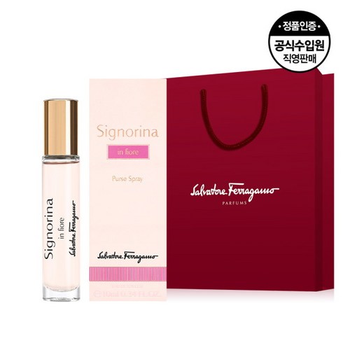 [살바토레 페라가모] [공식수입원] 페라가모 세뇨리나 인 피오레 EDT 10ML, 1개